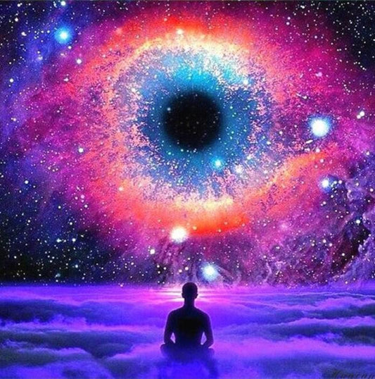 Glaube an das Universum - Diamond Painting