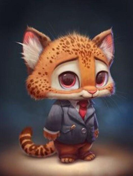 Cartoon Fuchs Diamond Painting - Diamond Painting