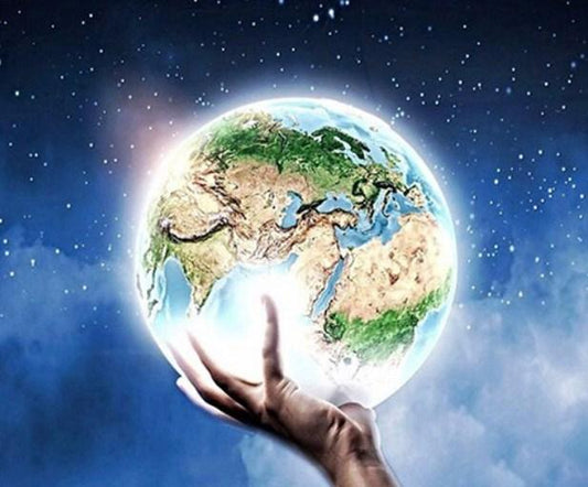 Erd- und Universum Diamond Painting - Diamond Painting