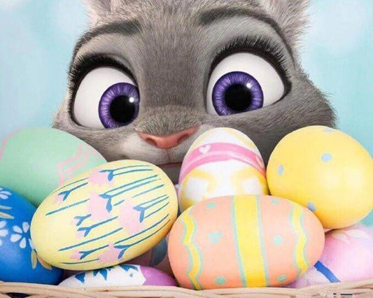 Osterhase Diamond Painting - Diamond Painting