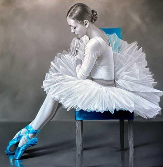 Elegante Ballettmädchen Diamond Painting - Diamond Painting