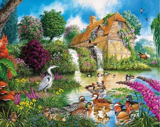 Fauna und Flora - Diamond Painting Kit - Diamond Painting