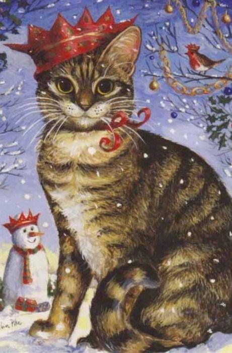 Riesige Katzenfarbe von Diamanten - Diamond Painting