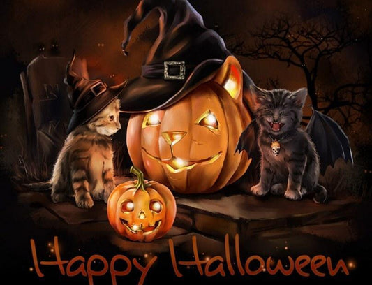 Fröhliches Halloween Diamond Painting Kit - Diamond Painting