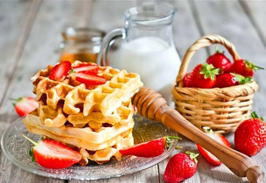 Gesundes Frühstück DIY Malerei - Diamond Painting