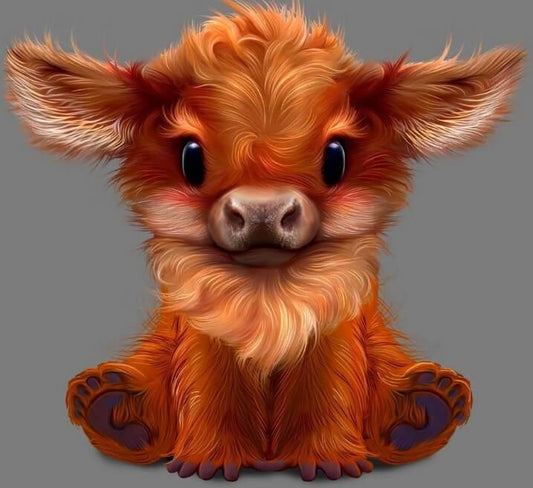 Kleines Cartoon-Vieh - Diamond Painting