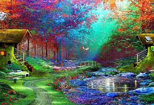 Liebeslandschaft Diamond Painting Kit - Diamond Painting