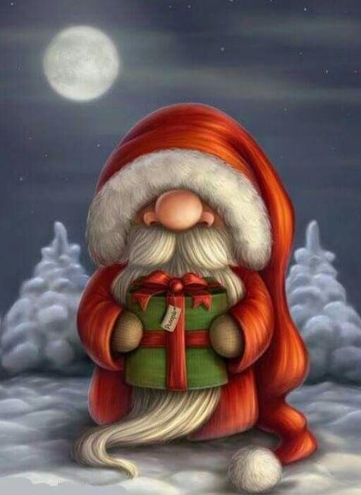 Mini Santa Diamond Painting - Diamond Painting