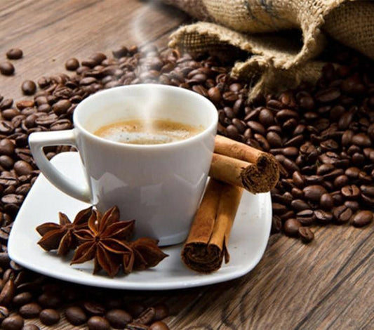 Heißer Kaffee dämpfen - Diamond Painting