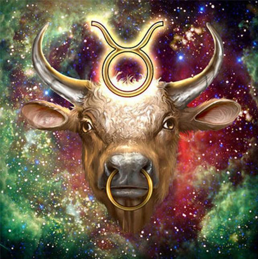 Zodiac Taurus - Paint with Diamonds - Diamond Painting
