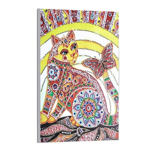 Ägyptische Katze - Spezial Diamond Painting - Diamond Painting