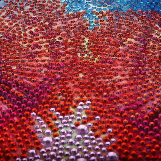 Bunter Löwenzahn - Spezial Diamond Painting - Diamond Painting