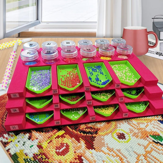 Ablagehalter für Diamantbohrer - Diamond Painting