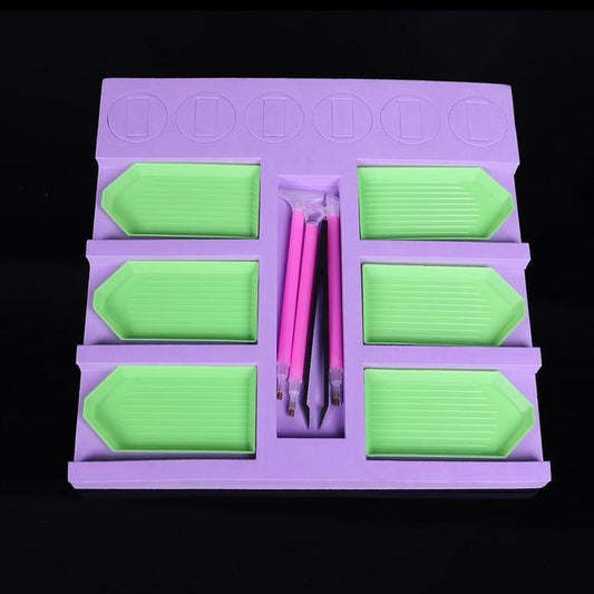 Organizer für Diamantmalerei-Zubehör - Diamond Painting