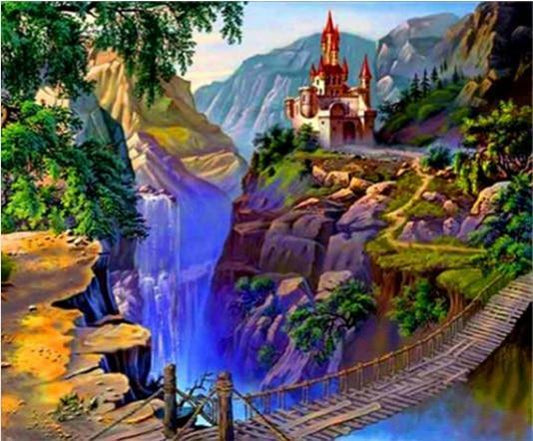 Natürliche Schönheit DIY Diamond Painting - Diamond Painting