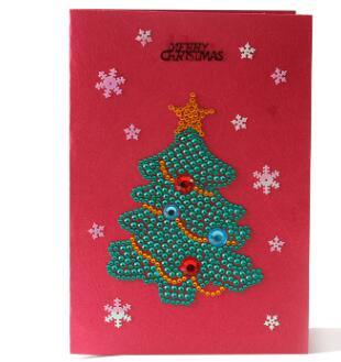 Frohe Weihnachten - Diamond Painting karten - Diamond Painting