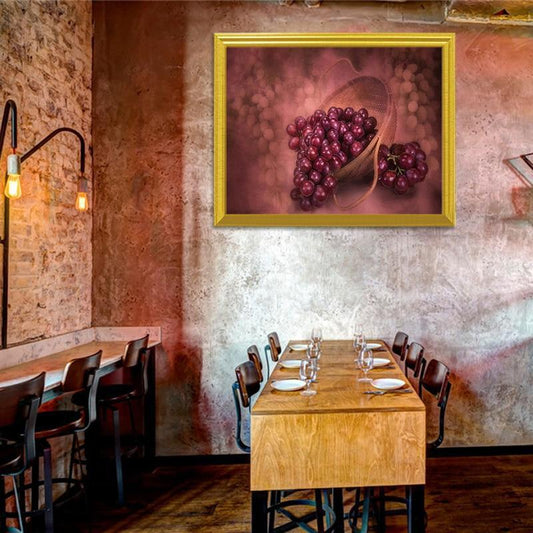 Rote Trauben DIY Diamond Painting - Diamond Painting