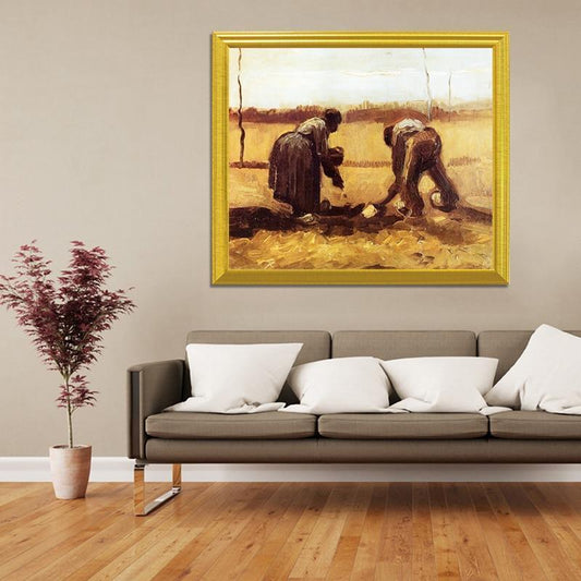 Bauerncharakterstudien - Vincent van Gogh - Diamond Painting