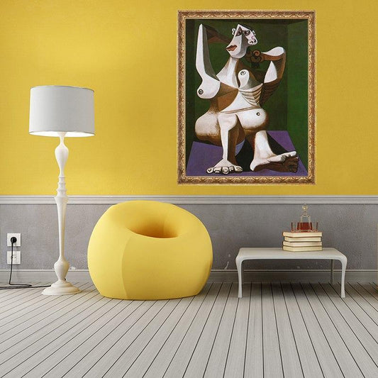 Frau, die ihr Haar stylt - Pablo Picasso - Diamond Painting