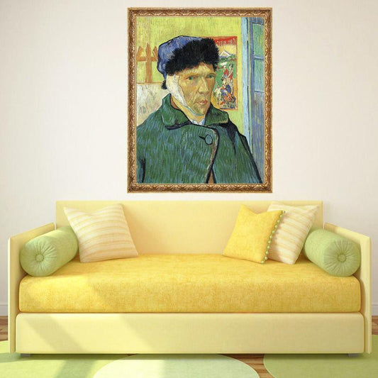 Van Gogh Selbstporträt mit Bandagen - Diamond Painting