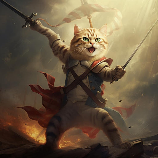 Cats Revolution Diamond Painting