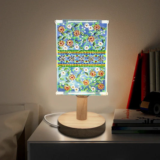 Spezielle Diamond Painting Nachttischlampe