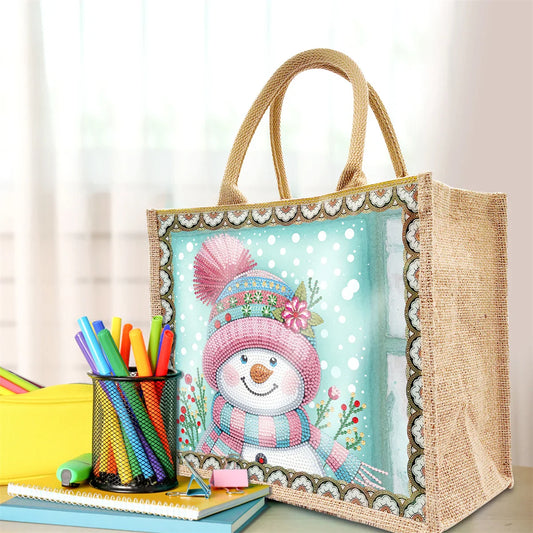 Diamond Painting Tasche mit Weihnachts Kunst