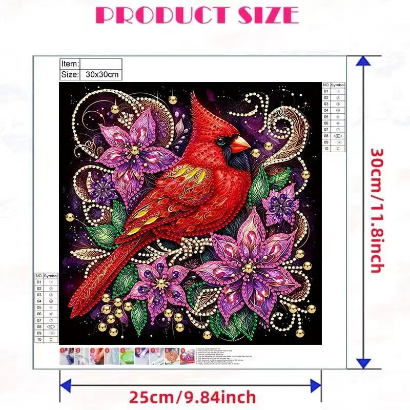 Cardinals Besonderes Diamond Painting