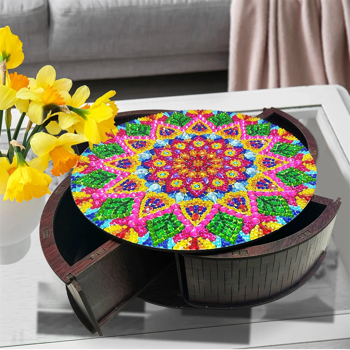 Diamond Painting Aufbewahrungsbox aus Holz – All Diamond Painting