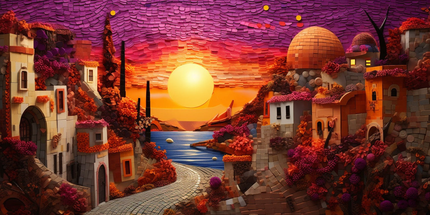 Sun Rise Diamond Painting