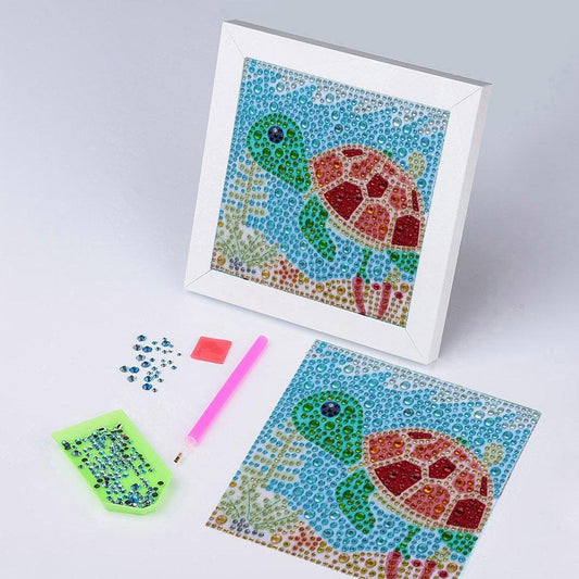 Ein Schildkrötenleben - Spezielles Diamond Painting Kit - Diamond Painting