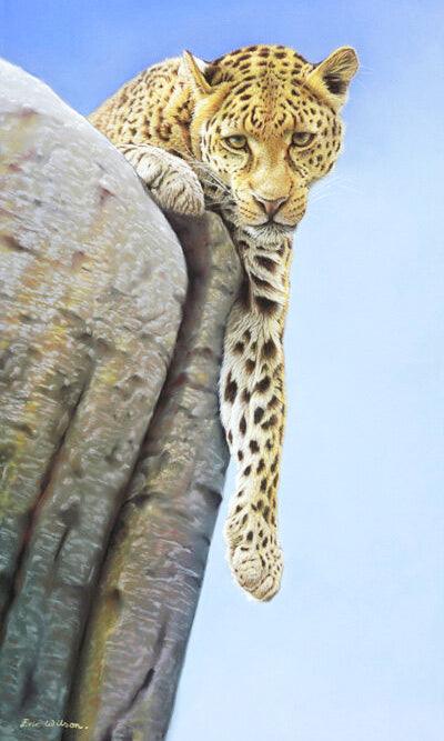 Afrikanischer Leopard -  Kunst des Eric Wilson - Diamond Painting
