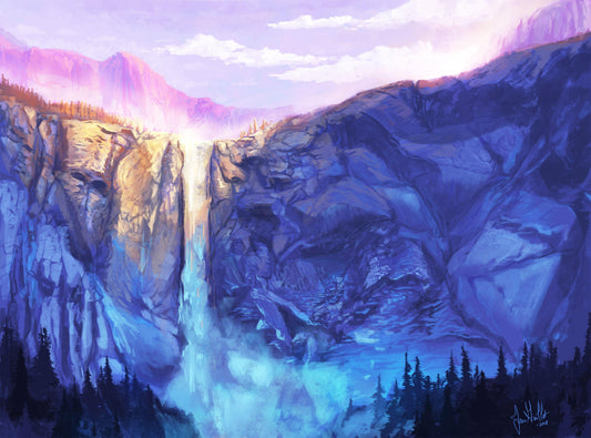 Brautschleier fällt - Kunst des Jean Guillet - Diamond Painting