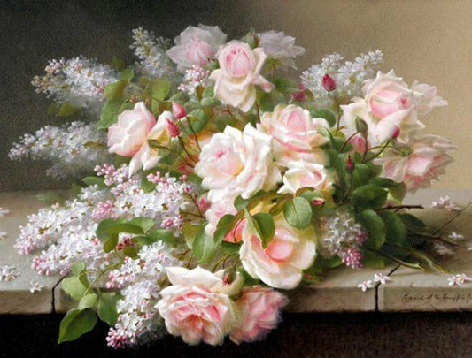 Bündel Rosen-Mal-Kit - Diamond Painting