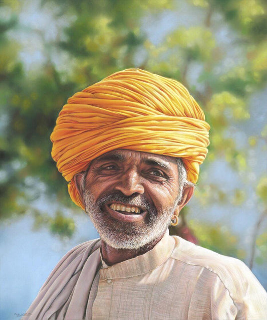 Farben von Rajasthan - Kunst des Eric Wilson - Diamond Painting