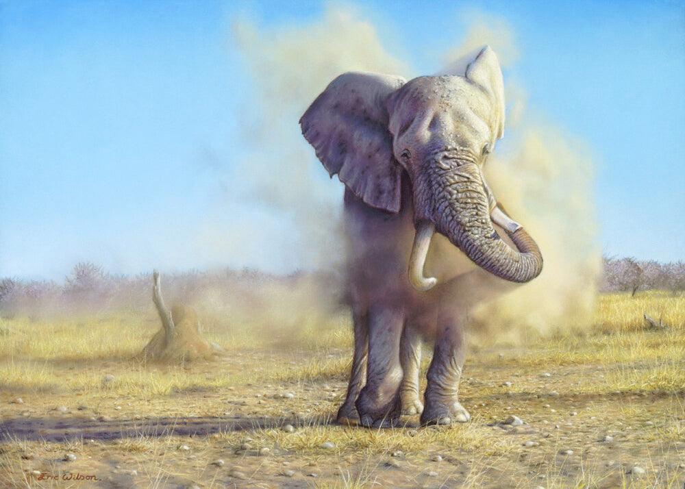 Elefantenstaub -  Kunst des Eric Wilson - Diamond Painting