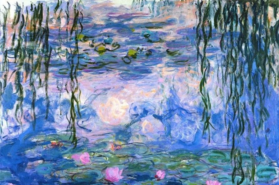 Wasserlilien - Claude Monet - Diamond Painting