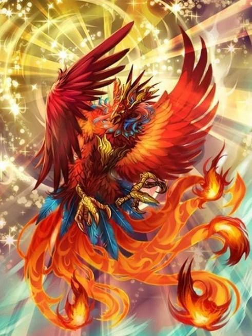 Feuerkönig Phoenix - Diamond Painting Kits - Diamond Painting