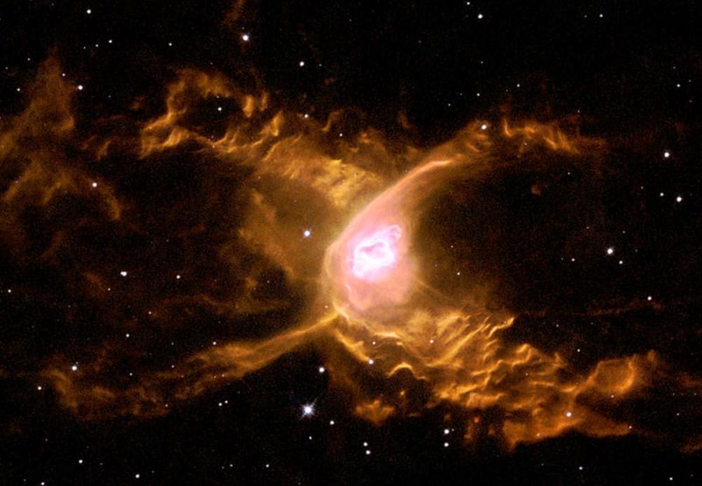 Web spins in huge red spider nebula - Diamond Painting