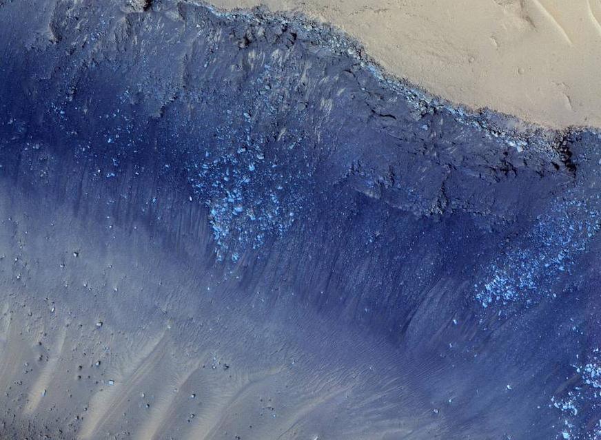 Erdrutsche in Mars 'Cerberus Fossae - Diamond Painting