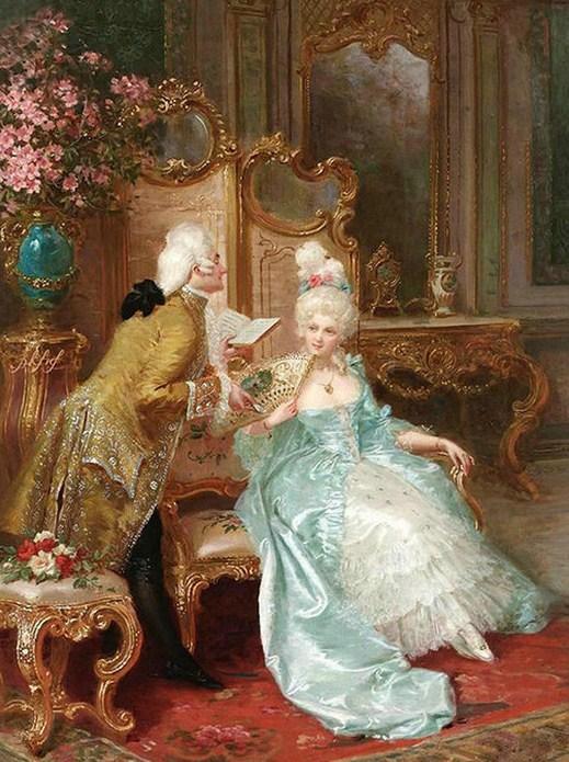 Marie Antoinette - malen durch Diamanten - Diamond Painting