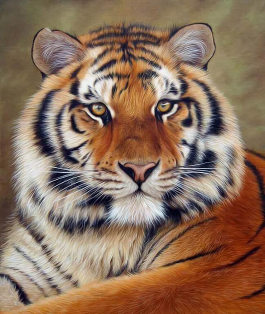 Mächtiger Tiger Diamond Painting - Diamond Painting