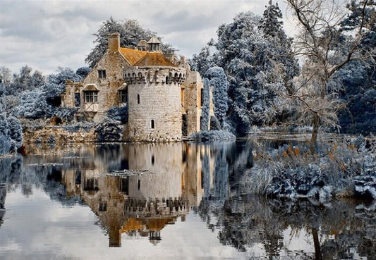 Nationales Vertrauen - Scotney Castle - Diamond Painting