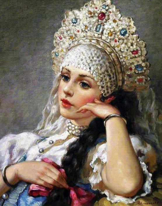 Russische Erbe Malerei - malen durch Diamanten - Diamond Painting