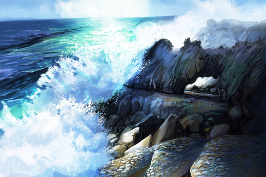 Salz Punkt - Kunst des Jean Guillet - Diamond Painting