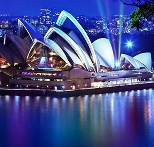 Opernhaus in Sydney Diamond Painting - Diamond Painting