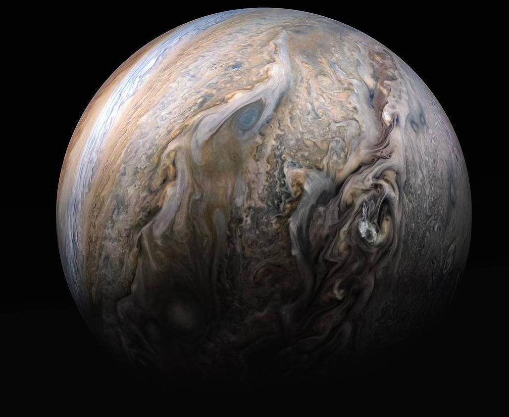 Tumultuöse Wolken des Jupiter - Diamond Painting