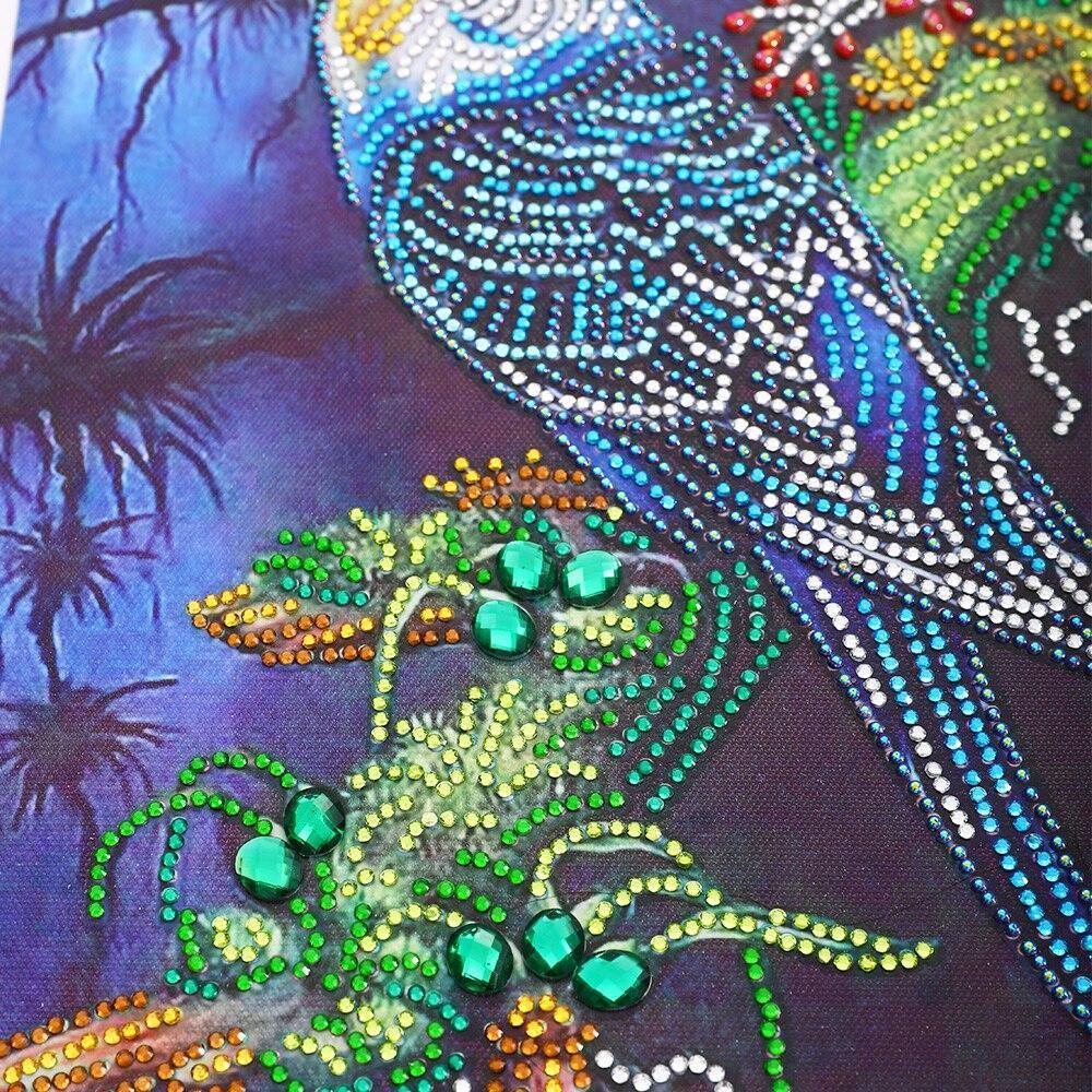 Australischer Papagei - Spezial Diamond Painting - Diamond Painting