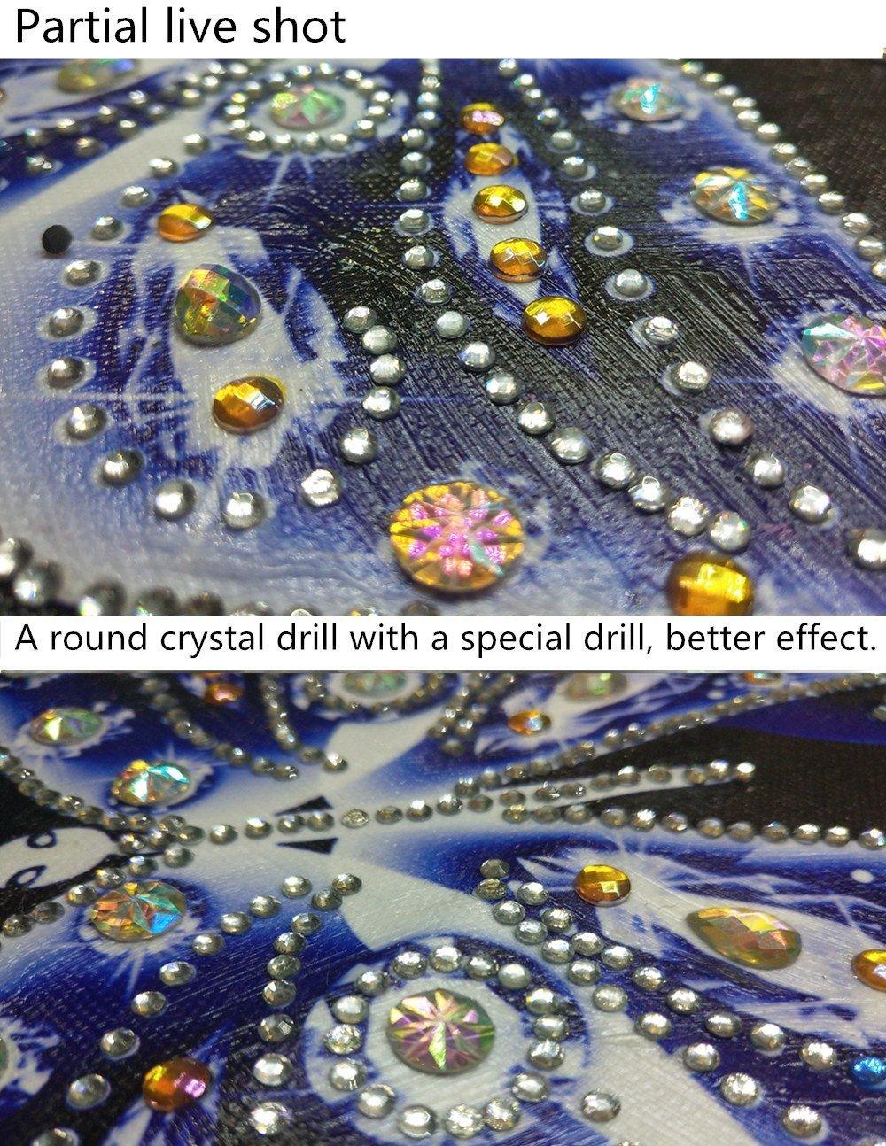 Kristallschmetterling - Spezial Diamond Painting - Diamond Painting