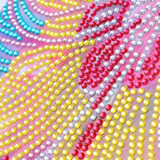 Schöne Orchidee - Spezial Diamond Painting - Diamond Painting